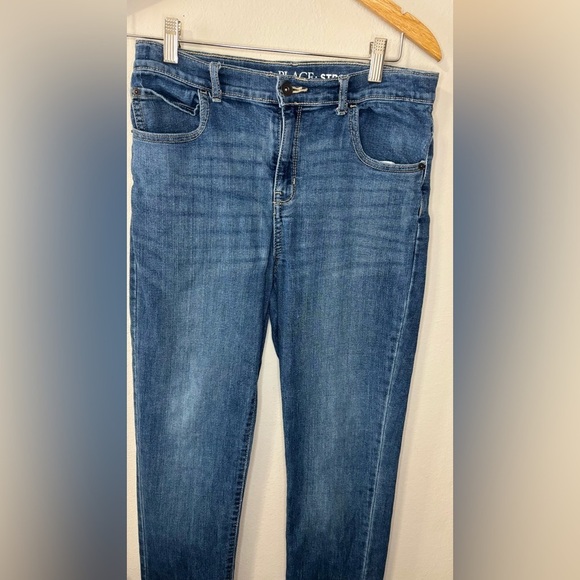 The Children's Place Stretch Adjustable Waist Boys Jeans - Size 16 - Picture 2 of 9